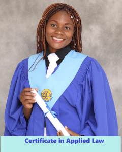 Adelaide karima - Certificate in Applied law