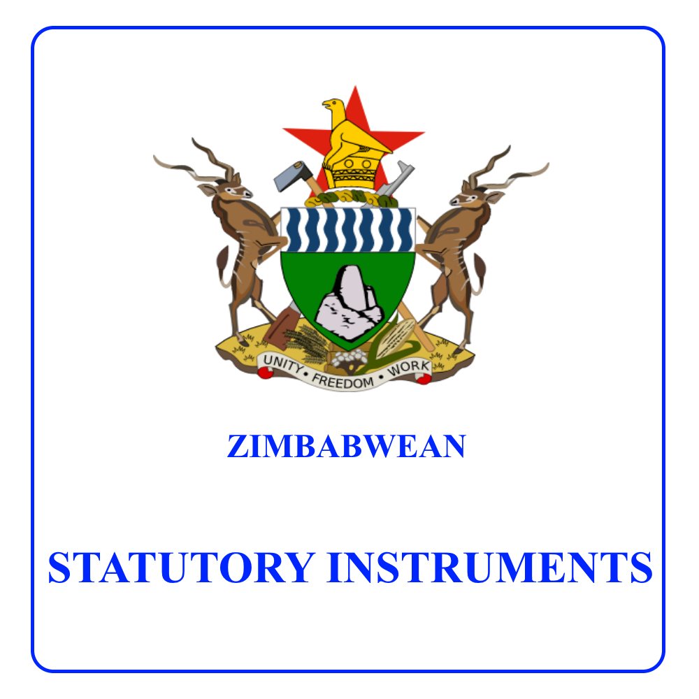 Zimbabwean Statutory Instruments